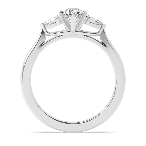 Prong Pear Unique Diamond Rings