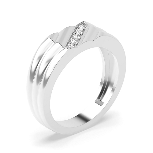 Pave Setting Round Elegant Engagement Rings