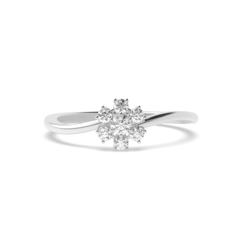 3 Prong Round Essence Moissanite Engagement Rings
