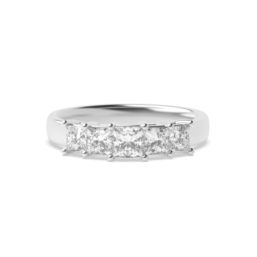 4 Prong Princess Starlight Five Stone Diamond Ring