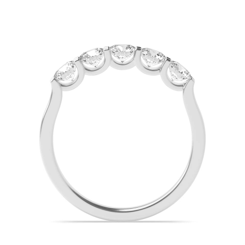 4 Prong Round Constellation Five Stone Diamond Ring