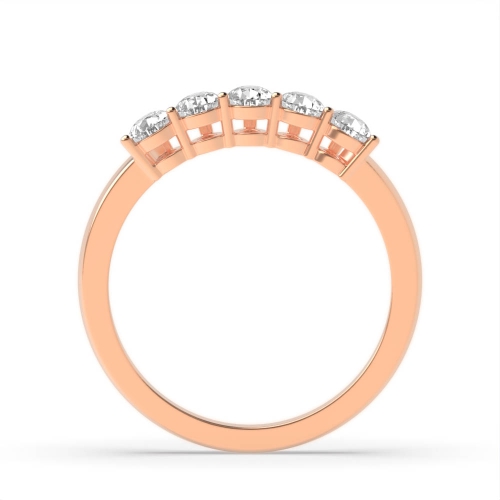 Prong Pear Rose Gold Celestial court Diamond Rings