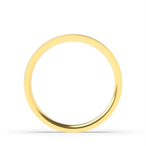 Yellow Gold Plain Ring Wedding Rings & Bands