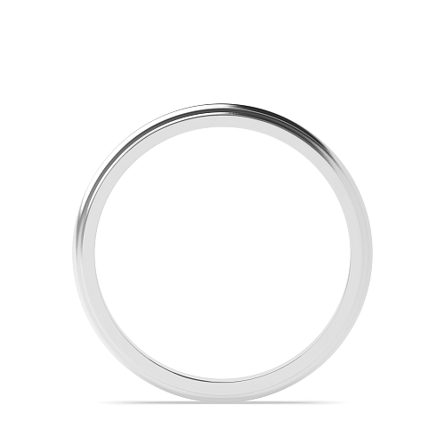 Patterned Women's Plain Wedding Band