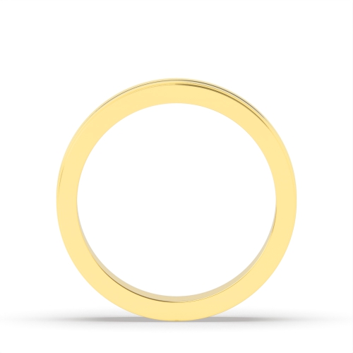 Yellow Gold Traditional court Plain Ring Wedding Rings & Bands