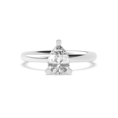 Prong Pear Gemstone Engagement Rings