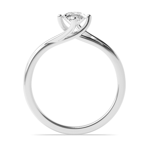 Marquise Twisted Engagement Rings