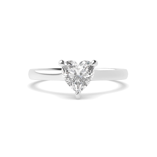 Prong Heart Classic basket Engagement Rings