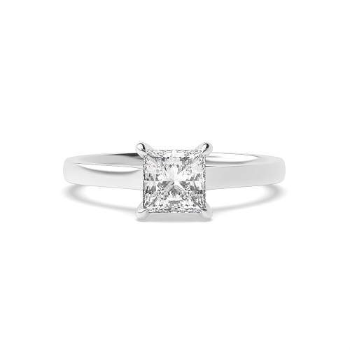 Princess Classic basket Engagement Rings