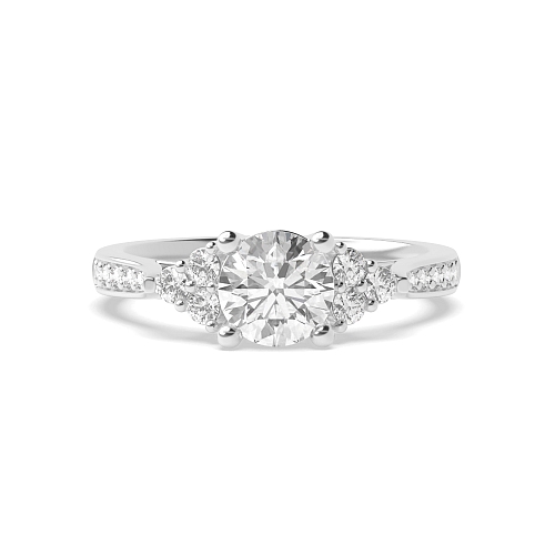 4 Prong Elegant look Engagement Rings