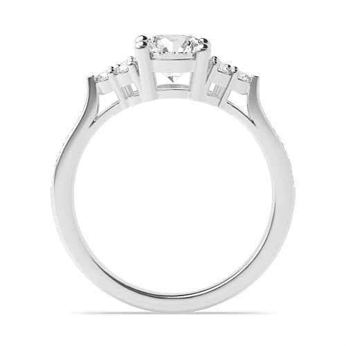 4 Prong Elegant look Engagement Rings