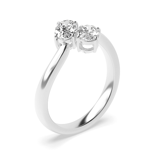 Oval A symphony of sparkle Moissanite Engagement Rings