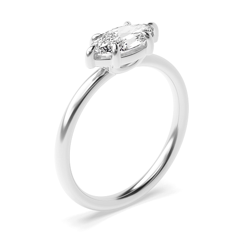 Marquise East-West Engagement Rings