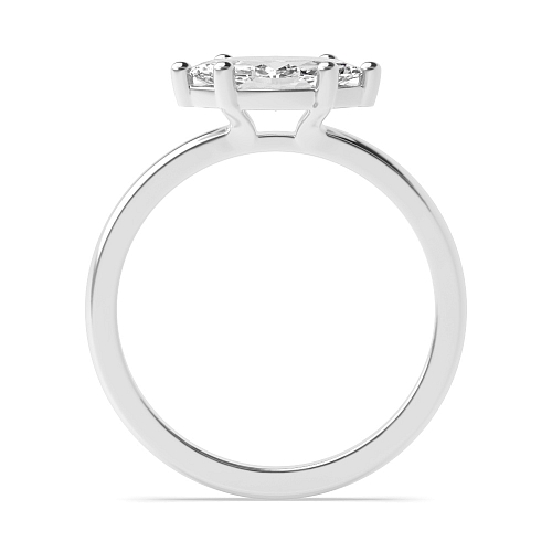 Marquise Mordern East-West Engagement Rings