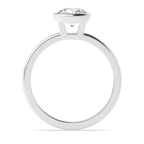 Round Crowned Engagement Rings