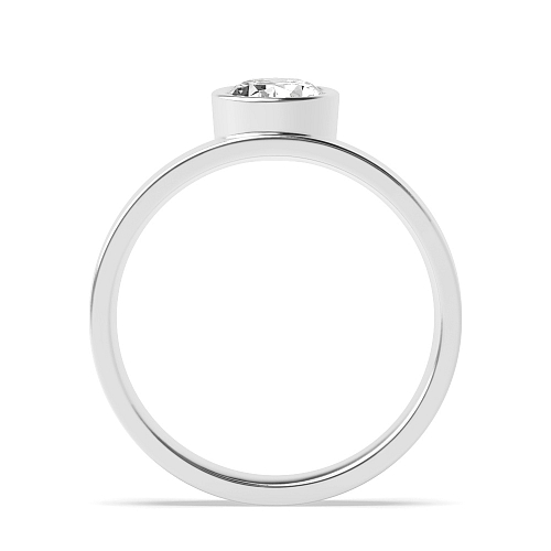 Oval Monolith Engagement Rings